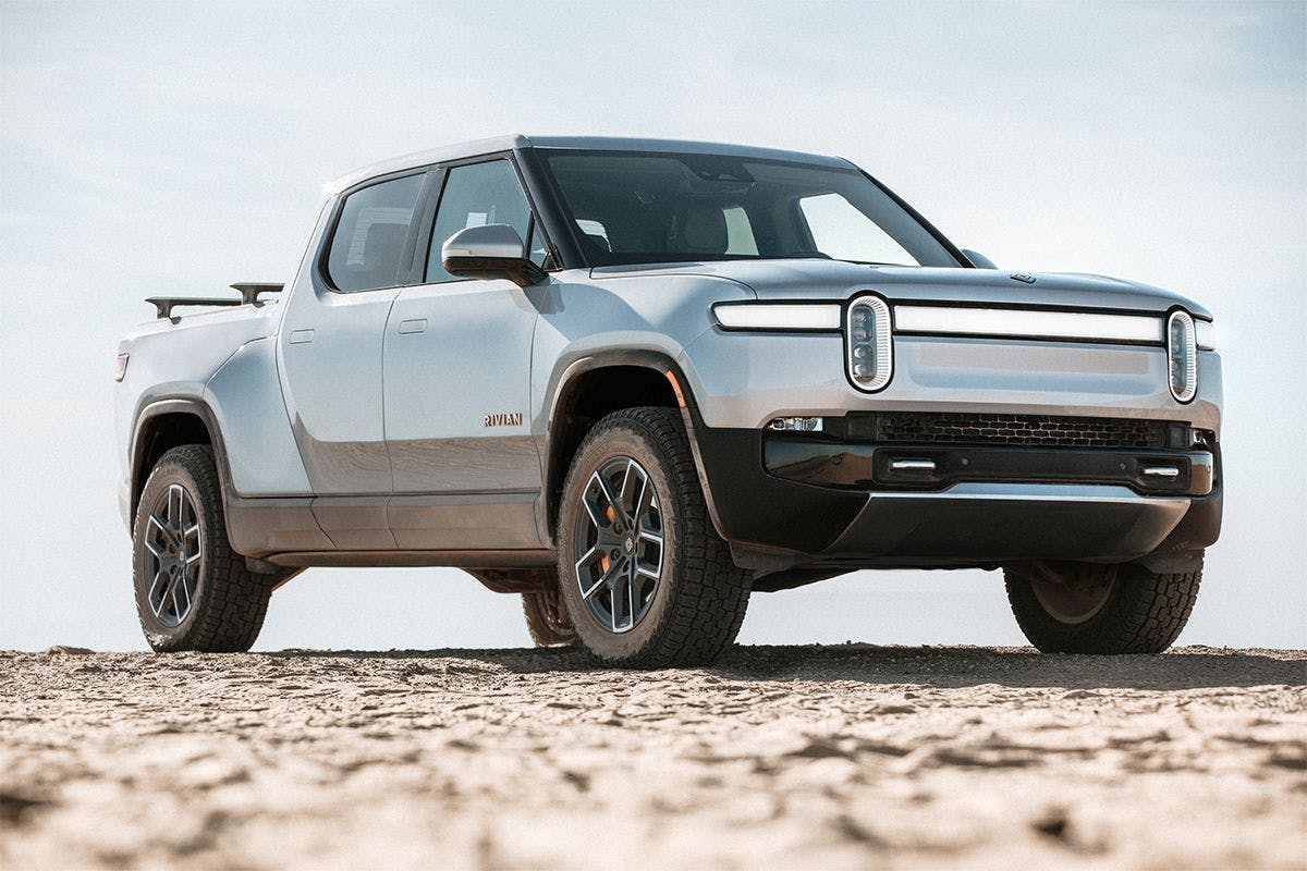 Rivian EV Fleet Gets First Charge from Solar Energy 
